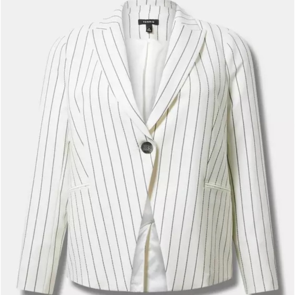Torrid Classic Tailored Twill Blazer